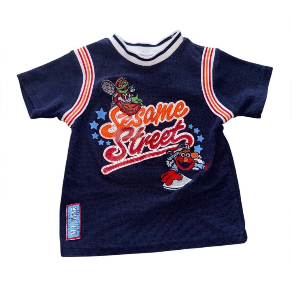 Vintage Sesame Street All Star Toddler Jersey